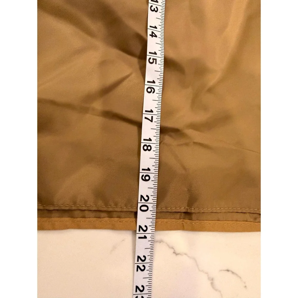 Hartmann Travel Garment Bag w/ Original Hartmann Hanger Tan Nylon Suit Carrier